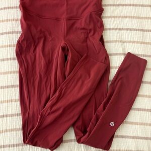 Muller Wine Lululemon Leggings